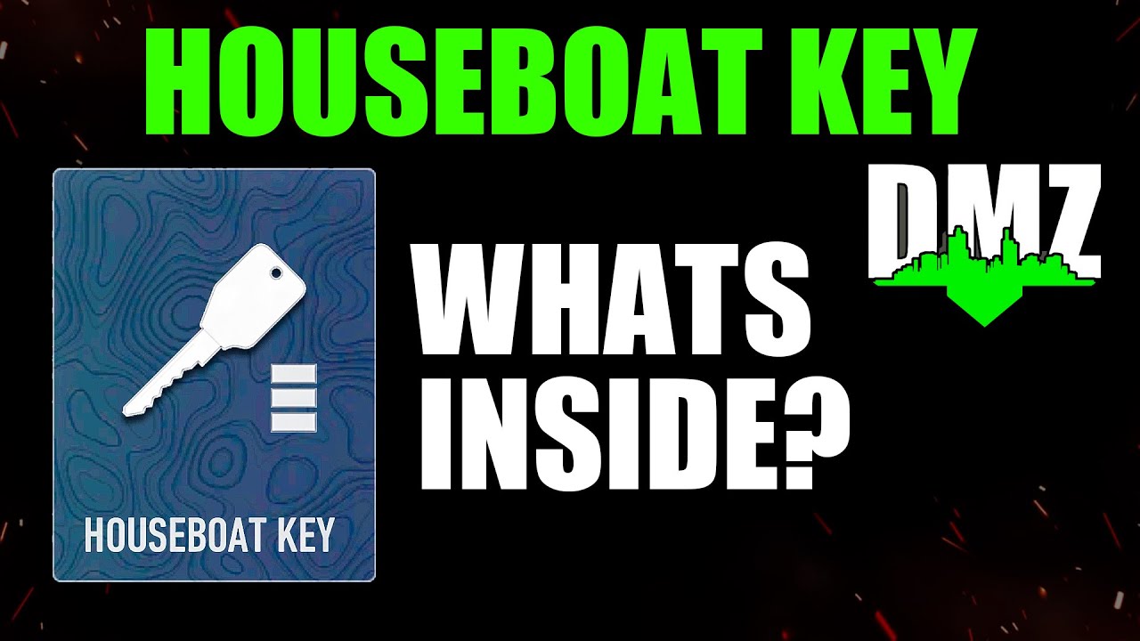 Houseboat Key Location (WHATS INSIDE?) DMZ Vondel Season 4 Guide YouTube