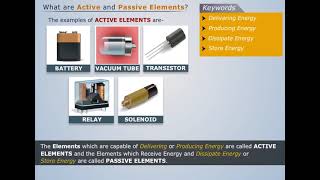 Active and Passive Elements | Electronics Engineering
