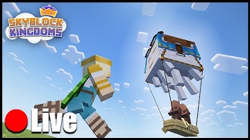 Ghast Delivery Service for Iron Farms! Skyblock Kingdoms!