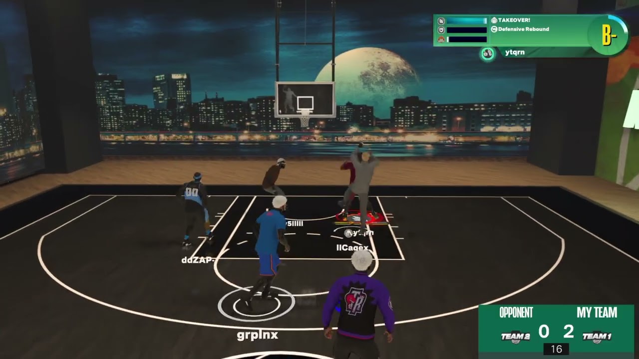 NBA 2K25 Special point at