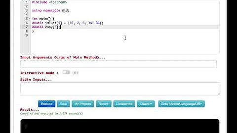 How to copy/duplicate an array (C++ programming tutorial ) - Computer Aided Analysis