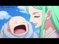 Birth of hiyori komurasaki momonosukes younger sister   oden and toki   one piece 