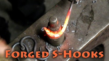 Forging Simple "S" Hooks