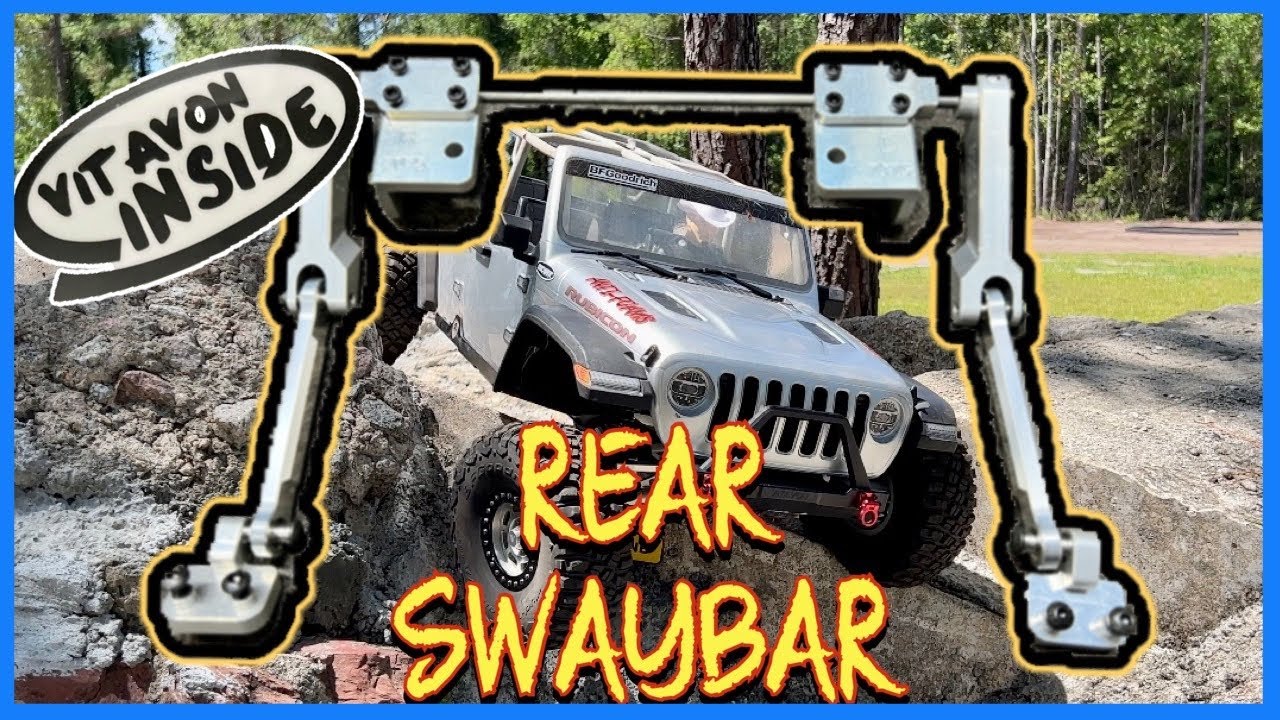 Scx6 + Rear Swaybar by Vitavon
