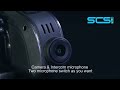 Scs s 11 2k camera  bluetooth intercom