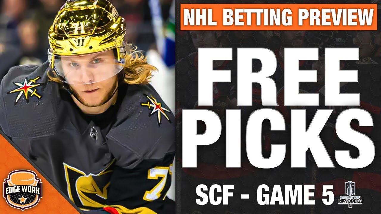 Stanley Cup Finals Betting, Free Picks, and Preview - Game 5, NHL SCF June 12, 2023 Best Bets