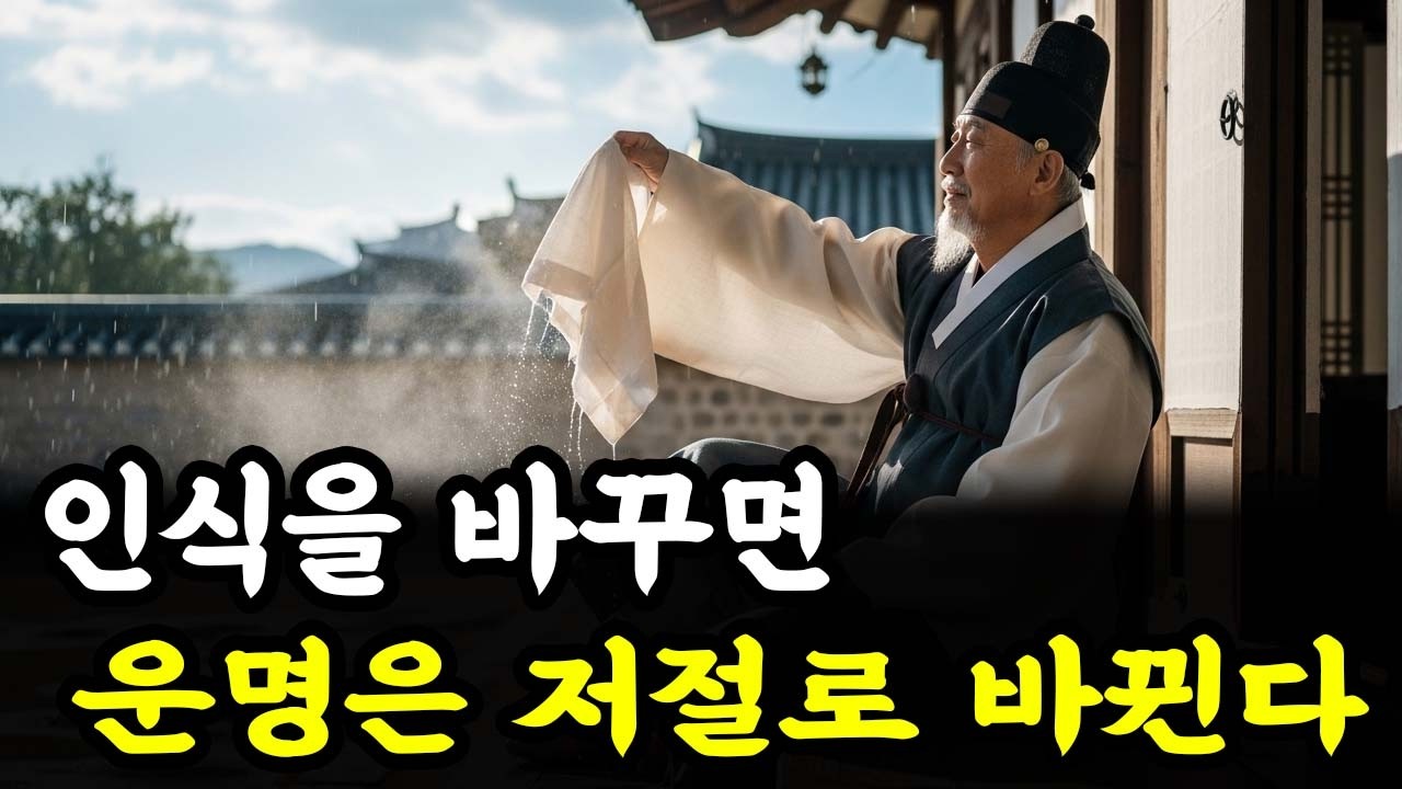 인식을 바꾸면 운명은 저절로 바뀐다 | 인생 철학 | 고인의 가르침
