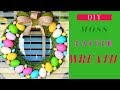 DIY Easter Wreath Tutorial | Moss Easter Wreath