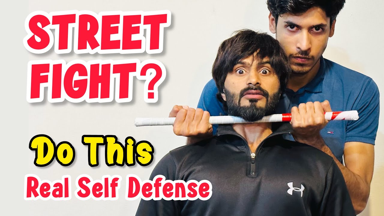 Используйте этот приём и никогда не проигрывайте в уличных драках | Техника самообороны с удушающ...