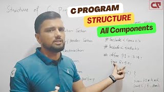 Structure of C Program {Urdu/Hindi} | Basic Understanding of C Program | Lec: 1.3 | CS Taleem