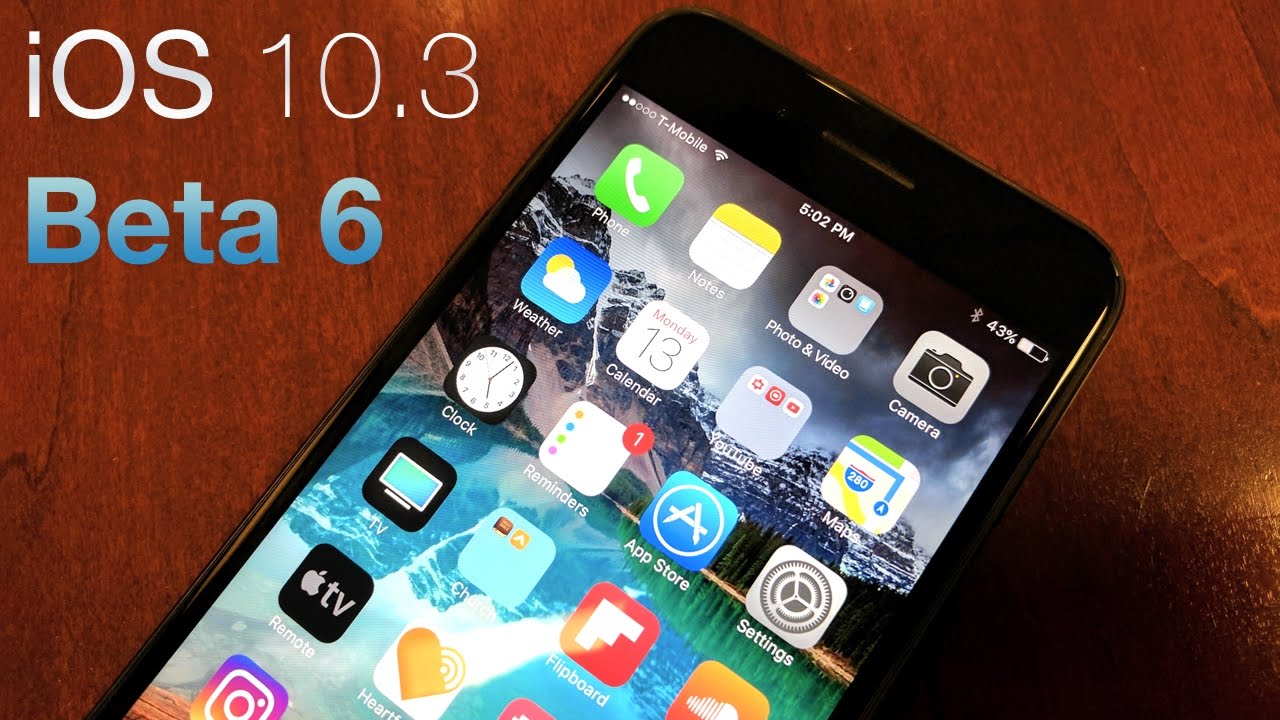 Ios 3 приложения. IOS 10.3. IOS 3 Beta. IOS 6 Beta 5. Обои IOS 10.3.3.