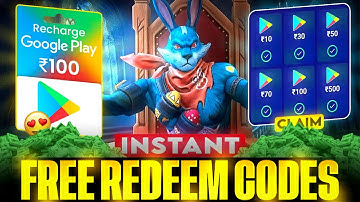 FREE REDEEM CODE बहुत कम COINS में | INSTANT FREE GOOGLE PLAY REDEEM CODE APP💎✅