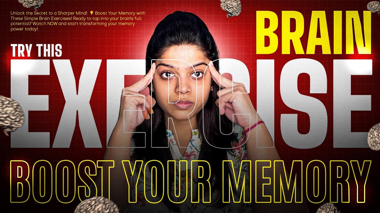 Brain Exercise To Boost Your Memory 🎯- दिमाग़ तेज करने का तरीक़ा - YouTube