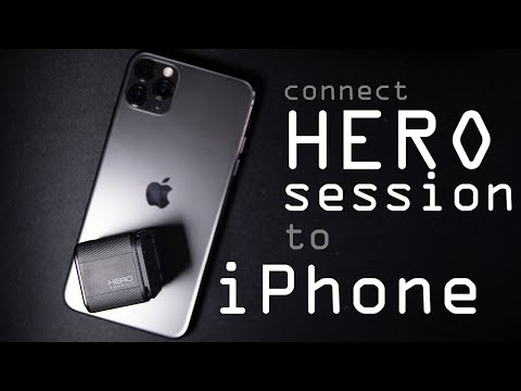 How to Pair / Connect GoPro Hero Session to iPhone ( New 2020 )