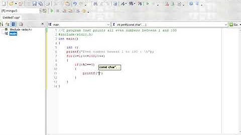 C program that prints all even numbers between 1 and 100