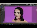 [ No Audio ] Hair without any addon using Image as Plane   | Blender 3D