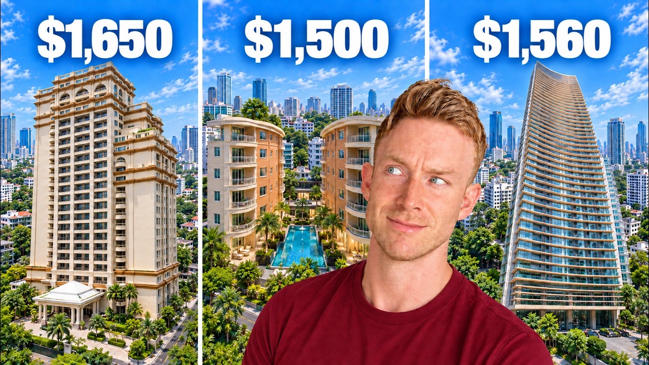 Touring 3 Condos in Central BANGKOK – What Can You Rent For $1500 in Phromphong?