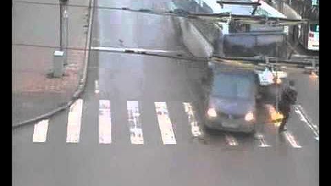 Accidente que casi le cuesta la vida