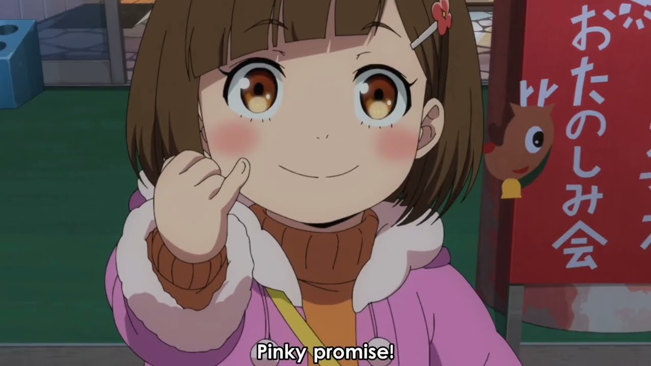 Papa Rei and Papa Kazuki do Pinky promise to make a promise on Miri-chan | Buddy Daddies Episode 12