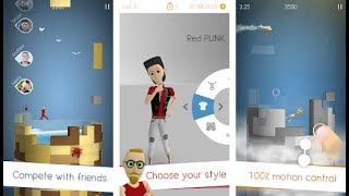Tetrun Parkour Mania Android Gameplay Full HD By Cableek Games screenshot 2