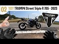 Test triumph street triple r  jvite laccident  4k