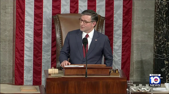 Republican Mike Johnson reelected Speaker of the House in dramatic floor vote