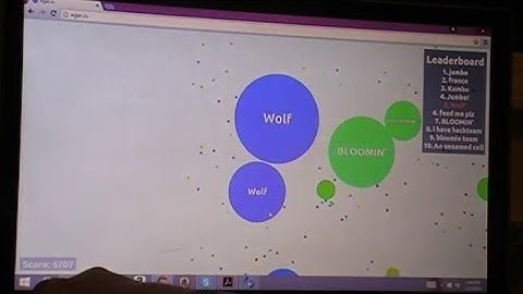 Agario: My First Video on Youtube