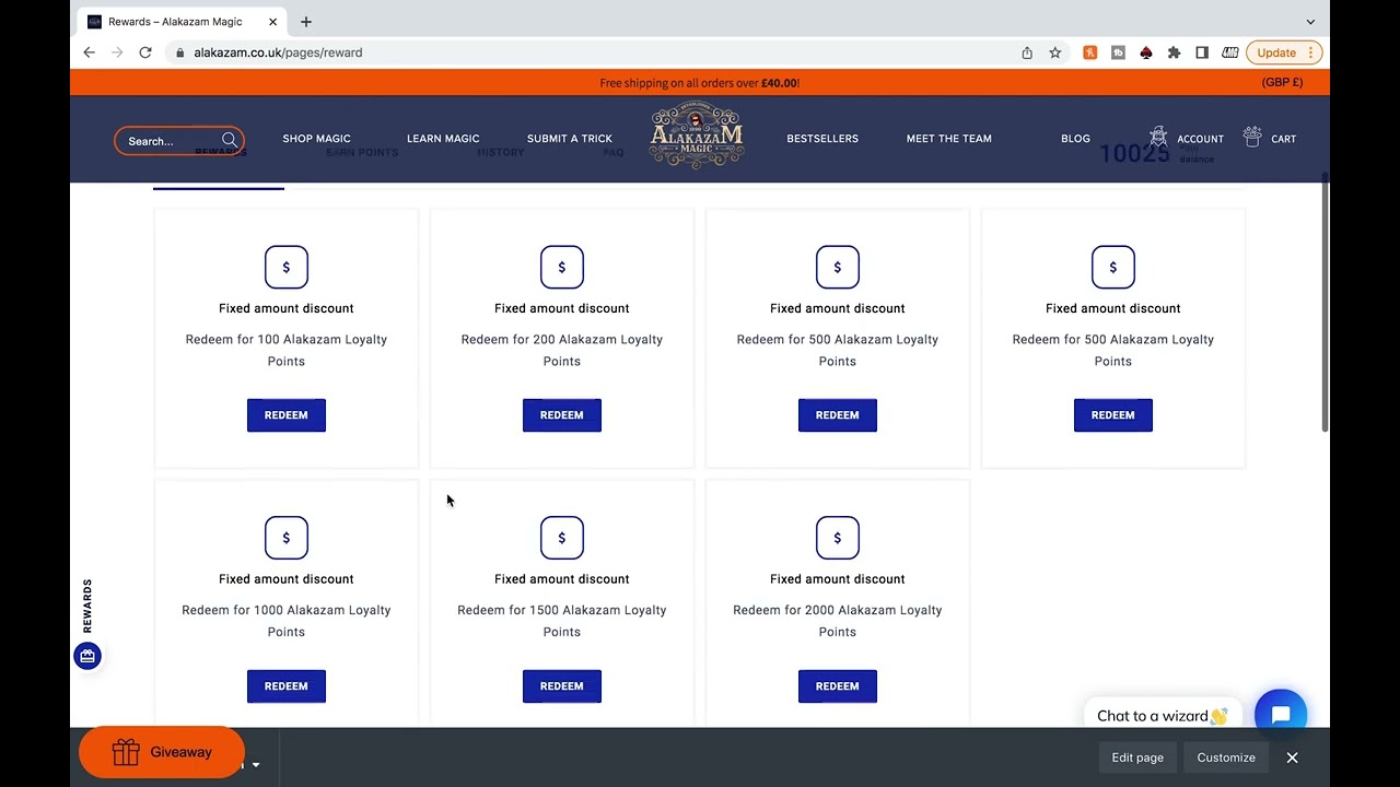 HOW TO: Use Loyalty Points!