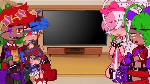 Security Breach reacts to Copycat || FNaF || Gacha