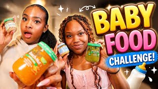 BABY FOOD CHALLENGE