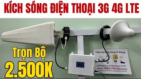 Bộ kích sóng điện thoại tiếng anh là gì năm 2024