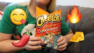 TRYING CHIPOTLE RANCH HOT CHEETOS