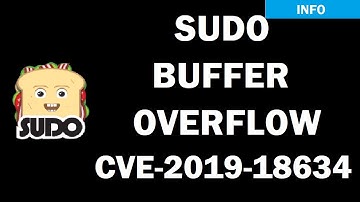 Highlight: THM: Sudo Buffer Overflow CVE-2019-18634 