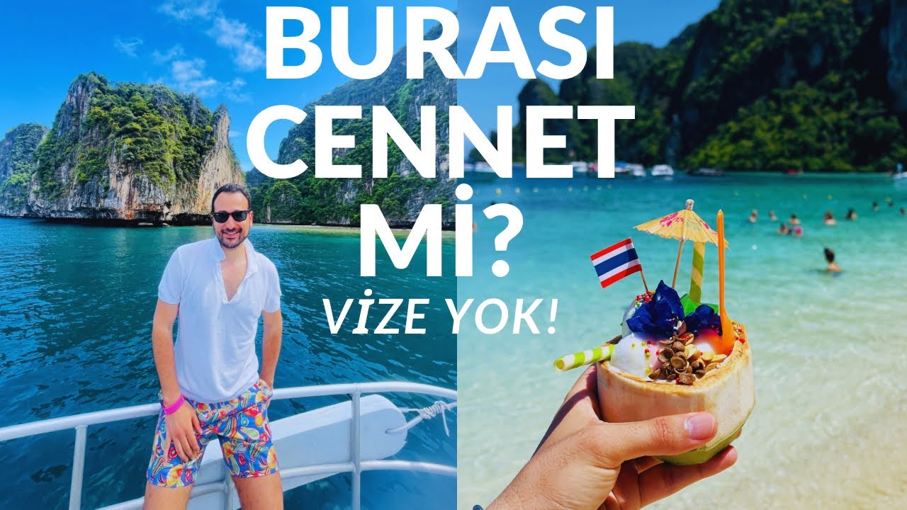 Phi Phi Adaları Turu | Tayland’da Hayatımın En Güzel Günlerinden! (Mutlaka Yapılmalı) Phuket Gezisi