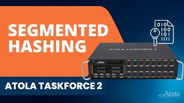 Segmented hashing in Atola TaskForce 2
