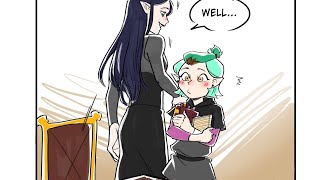 Amity X Lilith The Owl House Comic Toh