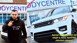 Would You Have Picked This Colour? 👀 Range Rover Sport Full Colour Change
