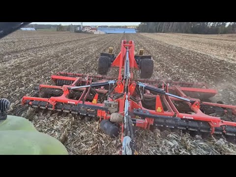Krótko z talerzowania Claasem 🚜