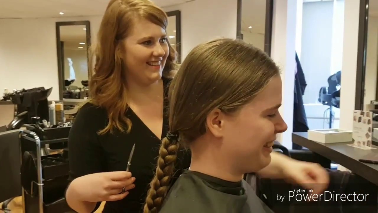 Extreme Hair Makeover Long To Short Donating My Hair Youtube