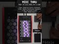 🇫🇷 Clavier Exquis (2.2.0) - Connecter une pédale de sustain/expression (MIDI THRU)