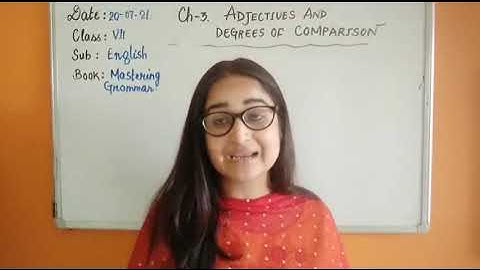 CLASS VII ENGLISH 20-07-2021 by Ms. SHWETA SHUKLA