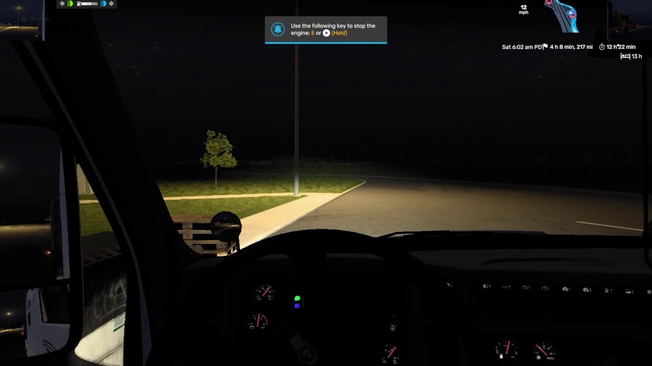 Kenworth T700 Ride with a B-Double Flatbed Trailer, Part 2 of ride