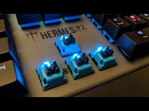 GAMDIAS Hermes P2 RGB Optical Mechanical Switches Gaming Keyboard Review