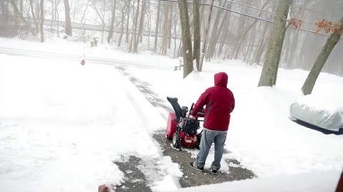 Snow Plow Time Lapse video