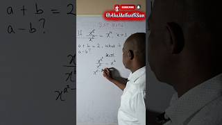 Tricky exponential equation solved in 4 easy-to-follow steps