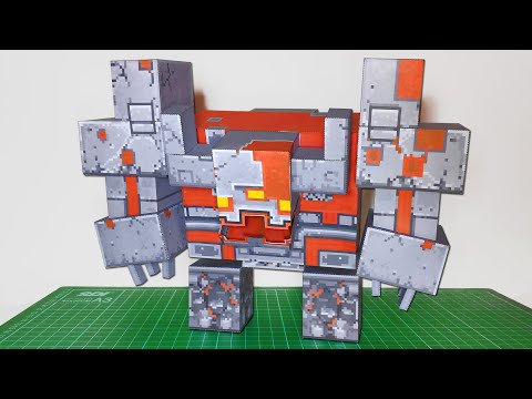 minecraft redstone torch papercraft