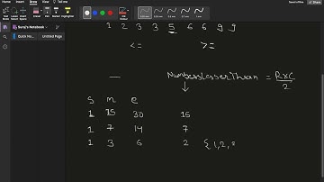 Median of Row Wise Sorted Matrix || LeetCode