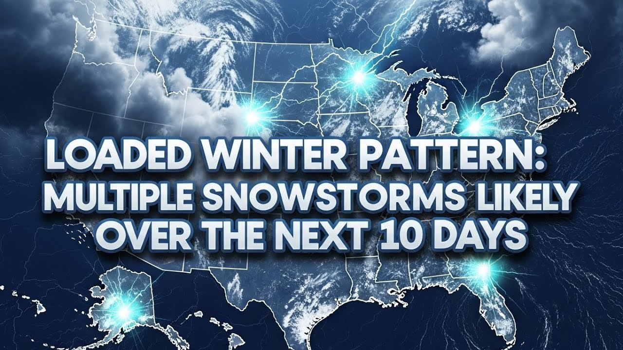 Loaded Winter Pattern: Multiple Snowstorms Likely Over the Next 10 Days ...