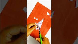 Unique Design Paper Snowflake #shorts #shortsvideo #papercraft