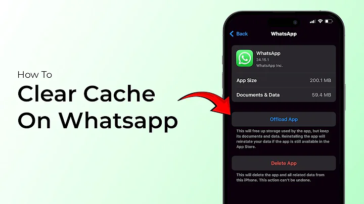 How to Clear WhatsApp Cache on iPhone?